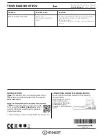 Preview for 8 page of Indesit IFW6230IXUK Daily Reference Manual