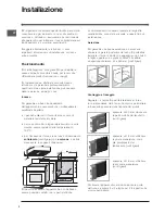 Предварительный просмотр 4 страницы Indesit IH 51 K.A IX Operating Instructions Manual