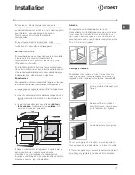 Предварительный просмотр 21 страницы Indesit IH 51 K.A IX Operating Instructions Manual