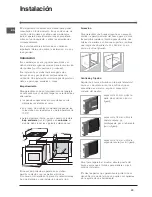 Предварительный просмотр 29 страницы Indesit IH 51 K.A IX Operating Instructions Manual