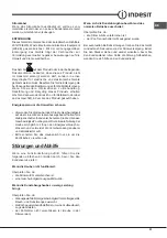 Preview for 51 page of Indesit IHP6.5CMIX Operating Instructions Manual