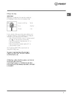 Preview for 3 page of Indesit IN ES 1211 UK Operating Instructions Manual