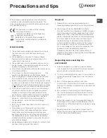 Preview for 7 page of Indesit IN S 16xx UK xx Operating Instructions Manual