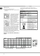 Предварительный просмотр 16 страницы Indesit Installation4 Operating Instructions Manual