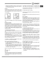 Preview for 5 page of Indesit IP 640 S (IX) Operating Instructions Manual