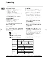 Preview for 8 page of Indesit IS 41 V Instruction Booklet