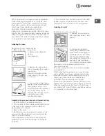 Предварительный просмотр 5 страницы Indesit IS50G Operating Instructions Manual