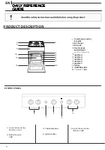 Предварительный просмотр 6 страницы Indesit IS5G1KMW/U Manual