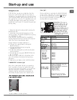 Предварительный просмотр 5 страницы Indesit IS5V4KHW/UK User Manual