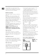 Preview for 4 page of Indesit IS60D1 S Operating Instructions Manual