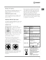 Preview for 5 page of Indesit IS60D1 S Operating Instructions Manual