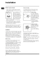 Preview for 2 page of Indesit IS60V Instruction Booklet