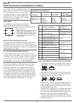 Preview for 18 page of Indesit IS67V5PCX/E Manual