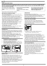 Preview for 22 page of Indesit IS67V5PCX/E Manual