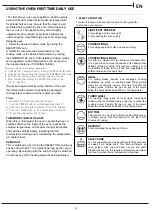 Preview for 41 page of Indesit IS67V5PCX/E Manual