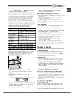 Preview for 13 page of Indesit ISDSxx Operating Instructions Manual