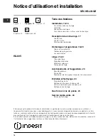 Preview for 14 page of Indesit ISL60V Instruction Booklet