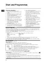 Preview for 16 page of Indesit ISL69C Instruction Booklet