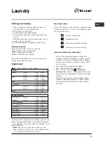 Preview for 19 page of Indesit ISL69C Instruction Booklet