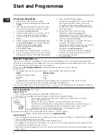 Preview for 4 page of Indesit ISL70C Instruction Booklet