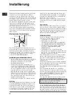 Preview for 38 page of Indesit ISL70C Instruction Booklet