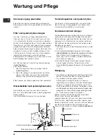 Preview for 46 page of Indesit ISL70C Instruction Booklet