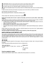 Preview for 65 page of Indesit ISLK 66F LS W Instructions For Use Manual