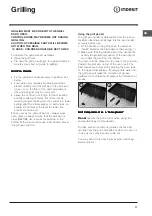 Предварительный просмотр 11 страницы Indesit IT50D S Operating Instructions Manual