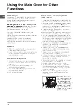 Предварительный просмотр 16 страницы Indesit IT50D S Operating Instructions Manual