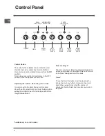 Предварительный просмотр 6 страницы Indesit IT50E Operating Instructions Manual