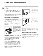 Предварительный просмотр 4 страницы Indesit IWB 51251 Instructions For Use Manual