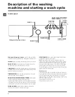 Предварительный просмотр 6 страницы Indesit IWB 51251 Instructions For Use Manual