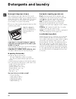 Preview for 20 page of Indesit IWB 6165 Instructions For Use Manual