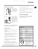 Предварительный просмотр 27 страницы Indesit IWC 6083 Instructions For Use Manual