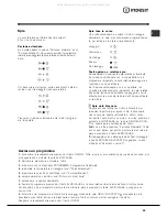 Предварительный просмотр 29 страницы Indesit IWC 6083 Instructions For Use Manual