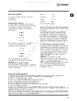 Предварительный просмотр 41 страницы Indesit IWC 6083 Instructions For Use Manual