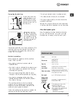 Предварительный просмотр 3 страницы Indesit IWC 6085 s Instructions For Use Manual