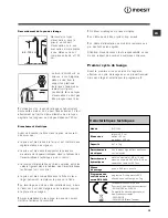 Preview for 15 page of Indesit IWC 7085 Instructions For Use Manual