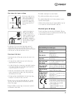 Предварительный просмотр 15 страницы Indesit IWC 71051 Instructions For Use Manual