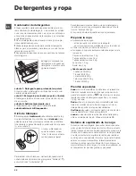 Предварительный просмотр 44 страницы Indesit IWC 71051 Instructions For Use Manual