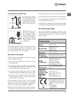 Предварительный просмотр 3 страницы Indesit IWC 7125 S Instructions For Use Manual