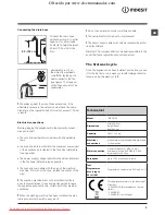 Предварительный просмотр 3 страницы Indesit IWC 7125 Instructions For Use Manual