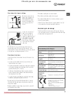 Предварительный просмотр 15 страницы Indesit IWC 7125 Instructions For Use Manual