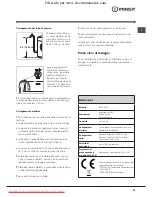 Предварительный просмотр 51 страницы Indesit IWC 7125 Instructions For Use Manual