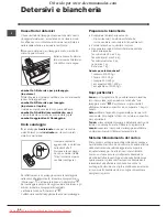 Предварительный просмотр 56 страницы Indesit IWC 7125 Instructions For Use Manual