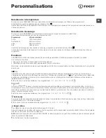 Предварительный просмотр 21 страницы Indesit IWC 71451 Instructions For Use Manual