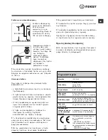 Предварительный просмотр 15 страницы Indesit IWC 8085 Instructions For Use Manual