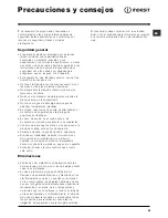 Preview for 45 page of Indesit IWC 8085 Instructions For Use Manual