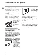 Предварительный просмотр 64 страницы Indesit IWC 91082 Instructions For Use Manual