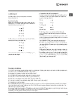 Предварительный просмотр 67 страницы Indesit IWC 91082 Instructions For Use Manual